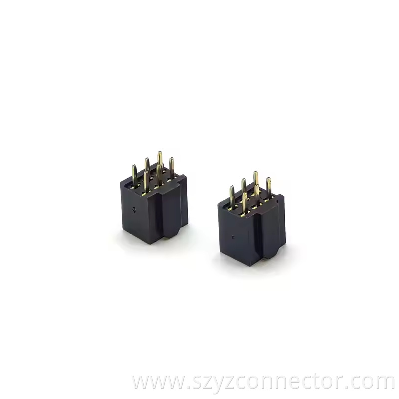 2.54mm Pitch Female Header Dual Row With Convex Points H8.5mm 23P (1)